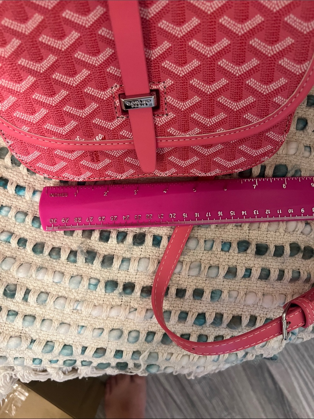 Inspired Pink Crossbody Bag - Women's Shoulder Purse - Picture 4 of 10